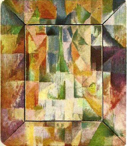Delaunay, Robert fonster Norge oil painting art